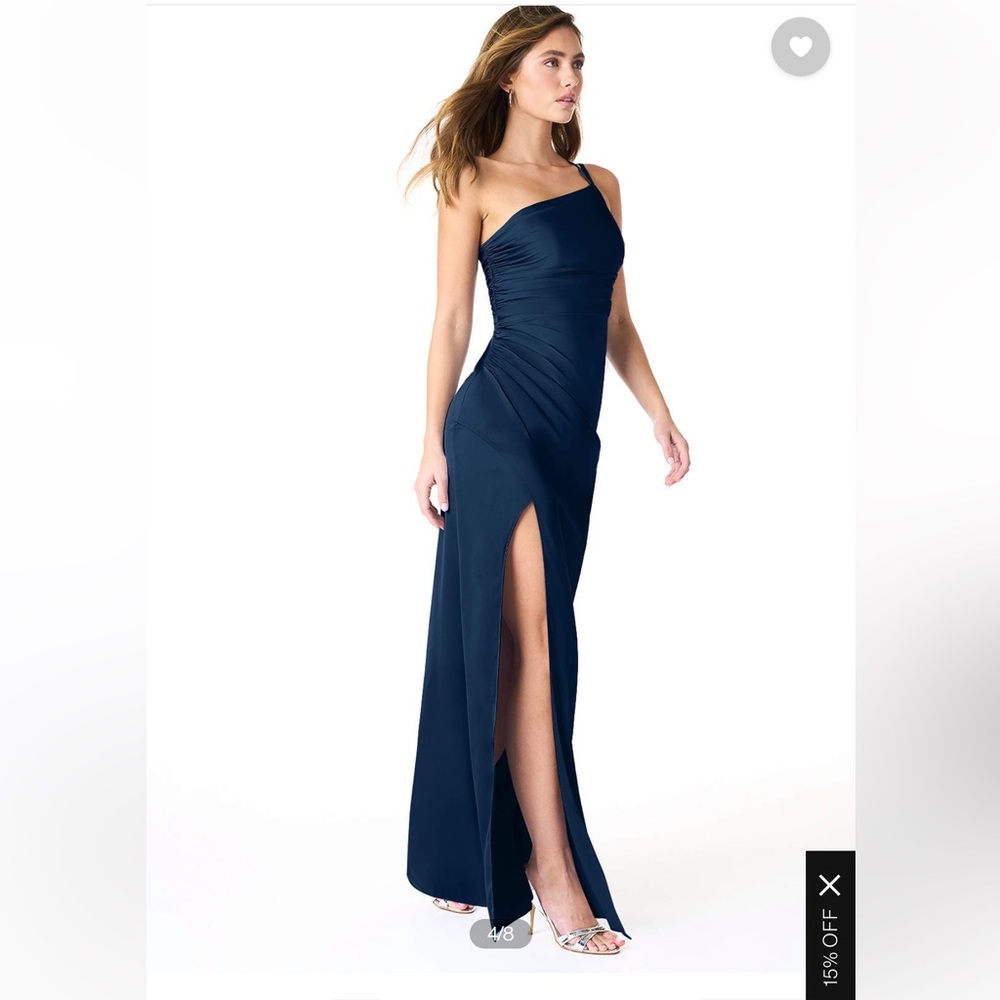 Azazie Eren Dark Navy - Picture 4 of 7